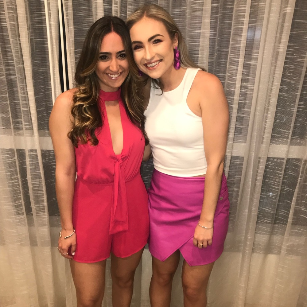 Pink romper